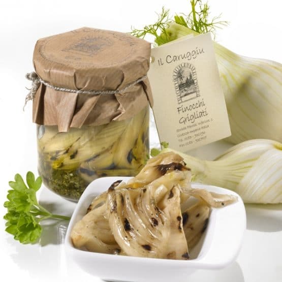 Finocchi grigliati, gegrillter Fenchel 180g