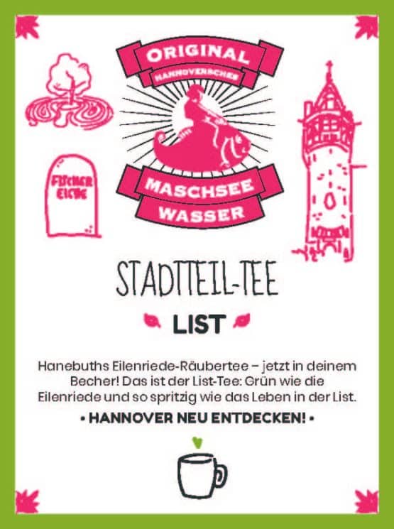 Original Hannoversches Maschseewasser - Stadtteil-Tee List - Blütentee – Bild 4