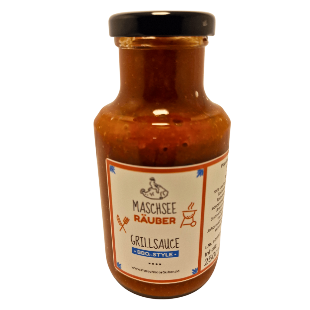 Maschseeräuber Grillsauce BBQ-Style 250ml. - ELEA Hannover Onlineshop