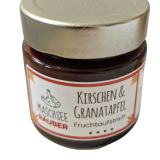 Maschseeräuber Fruchtaufstrich Kirschen-Granatapfel 140gr.