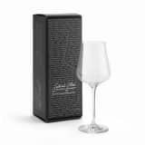 Gabriel Glas – 1er Geschenkbox – mundgeblasenes österreichisches Kristallweinglas – Gold Edition