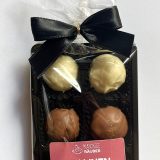 Hannoversche Maschseeräuber Pralinen alkoholfrei - Nuss Nougat | Karamell | Erdbeere- die Pralinen 6er
