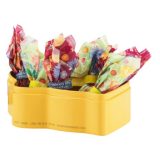 Geschenkdose Bunny mit Schokoladeneiern Zartbitter- und Weißeschokoladeneier mit Nüssen Venchi, Piemont, 66g – Bild 2
