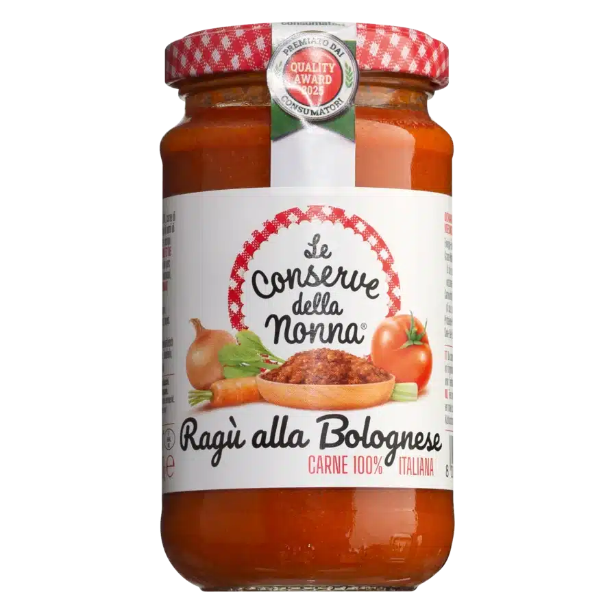 Ragù alla Bolognese Tomatensauce mit Fleischragout Le Conserve della Nonna, Emilia-Romagna 190 g